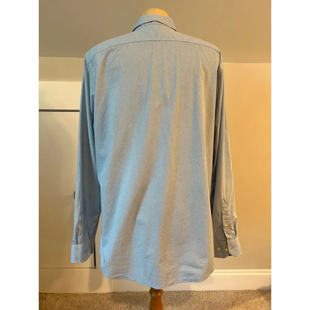 Mens Banana Republic Oxford SZ LARGE